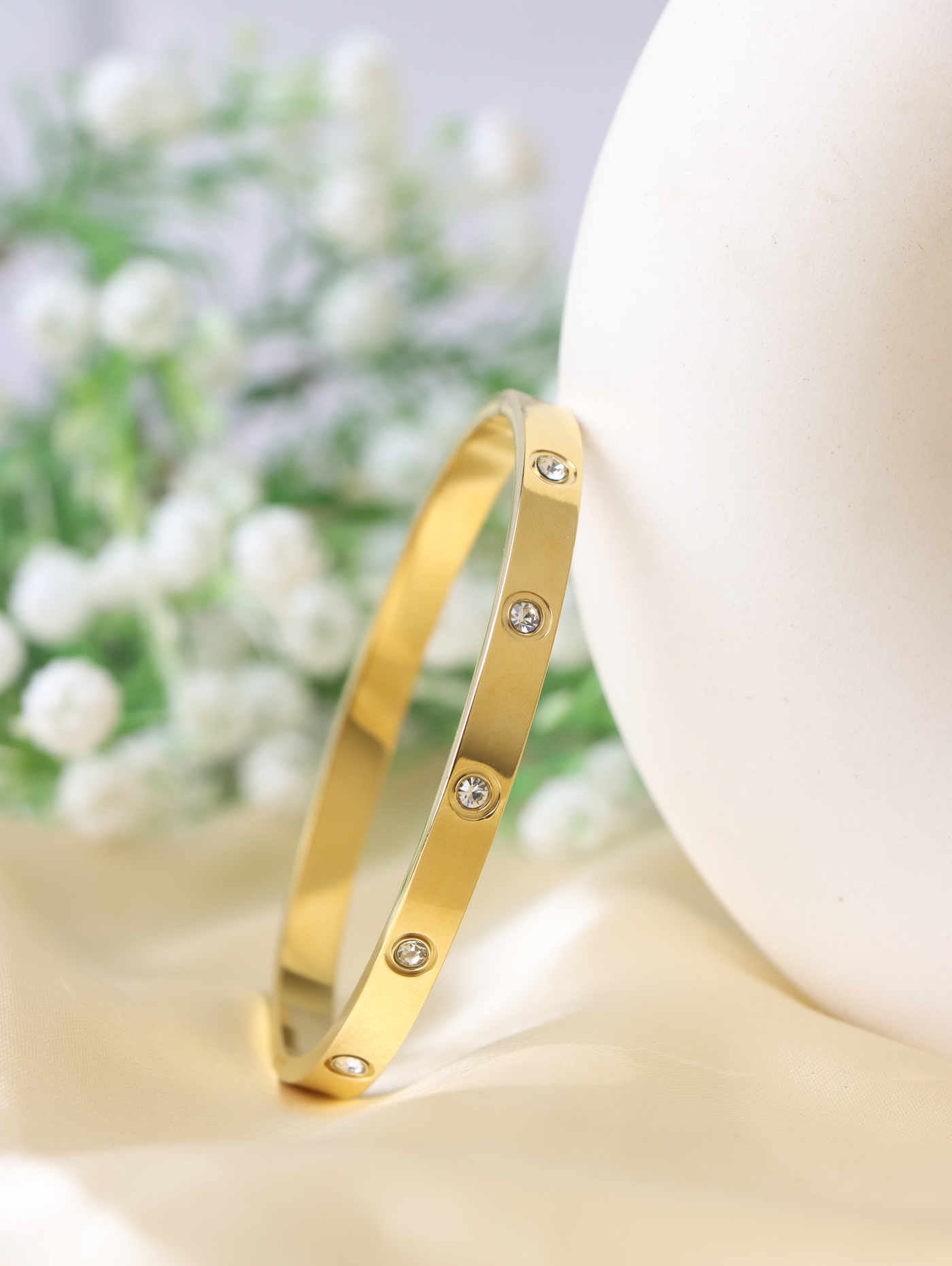 Crystal Love Bangle Bracelet 2024 EDITION | PREMIUM STONES