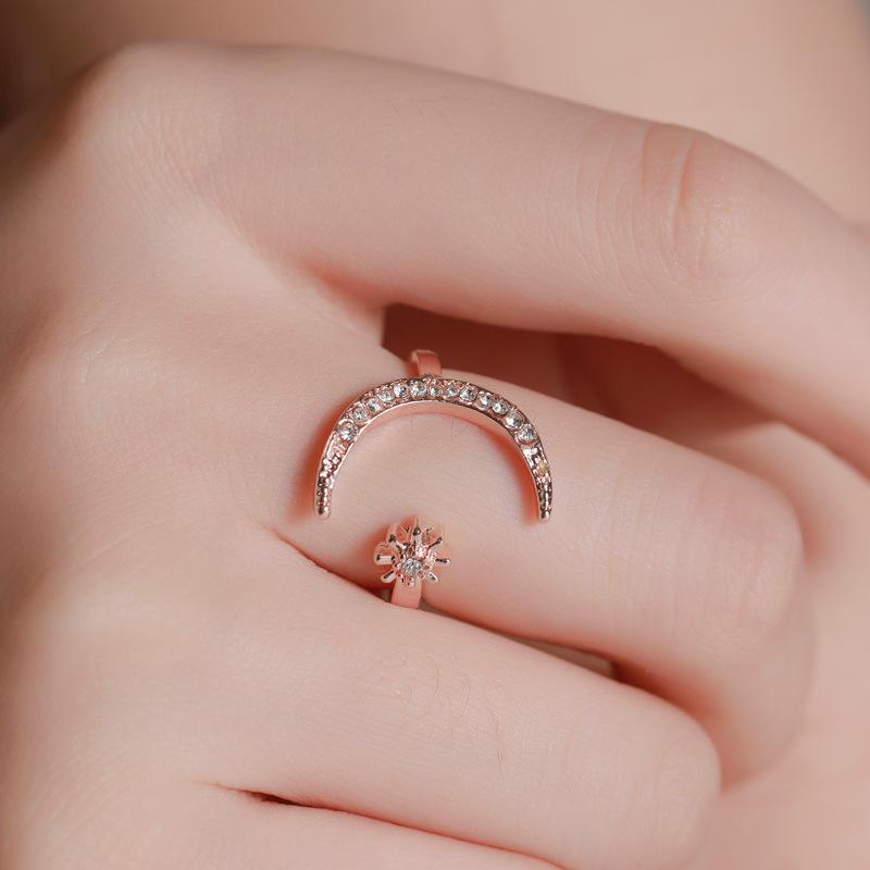 Celestial Moon Ring