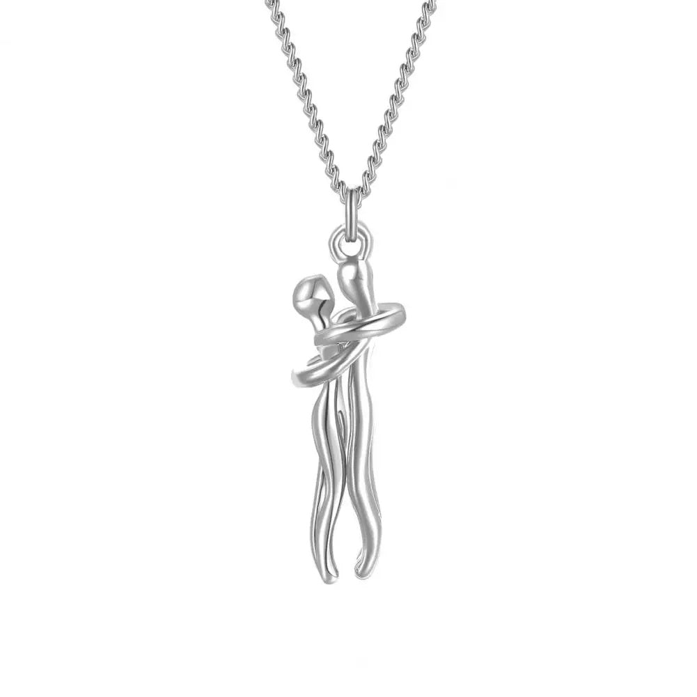 Unity Couple Love Necklace | silver
