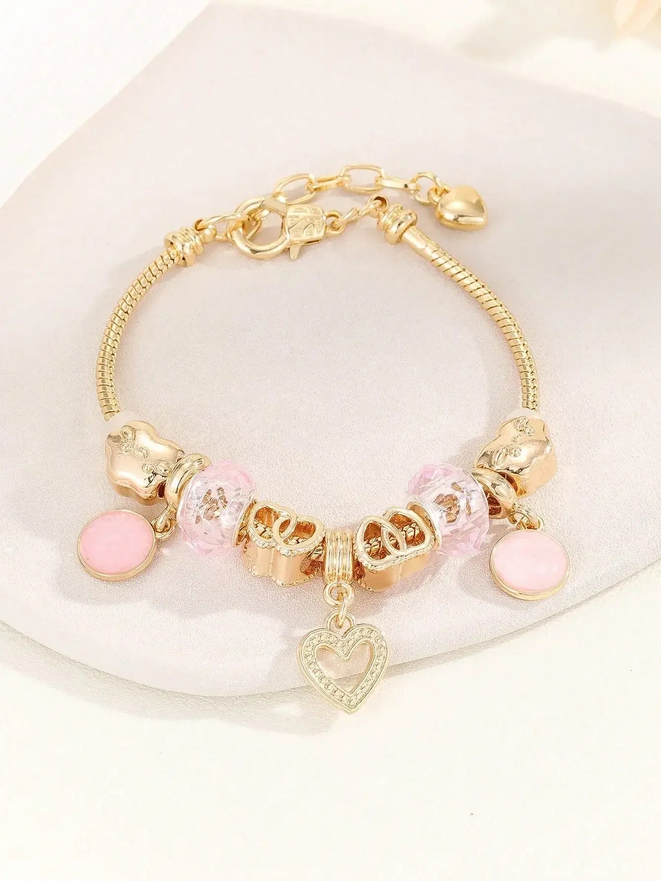 Rose Gold Stainless Steel Snake Chain Bracelet