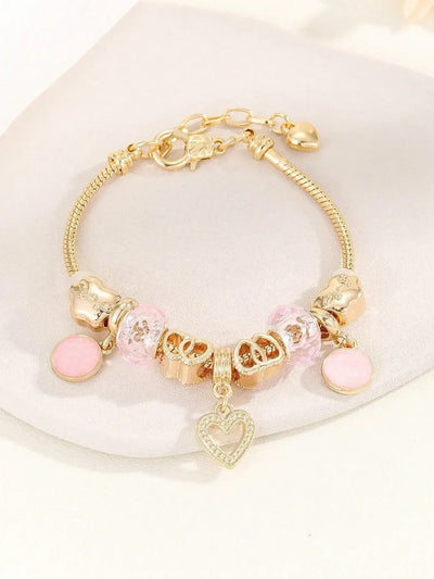 Rose Gold Stainless Steel Snake Chain Bracelet
