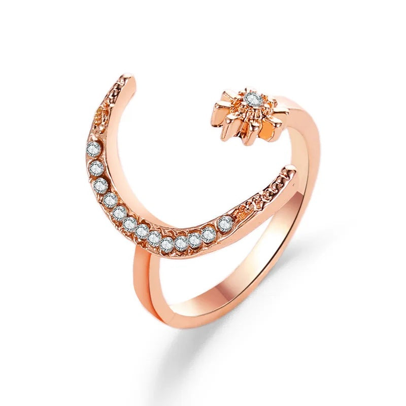 Celestial Moon Ring