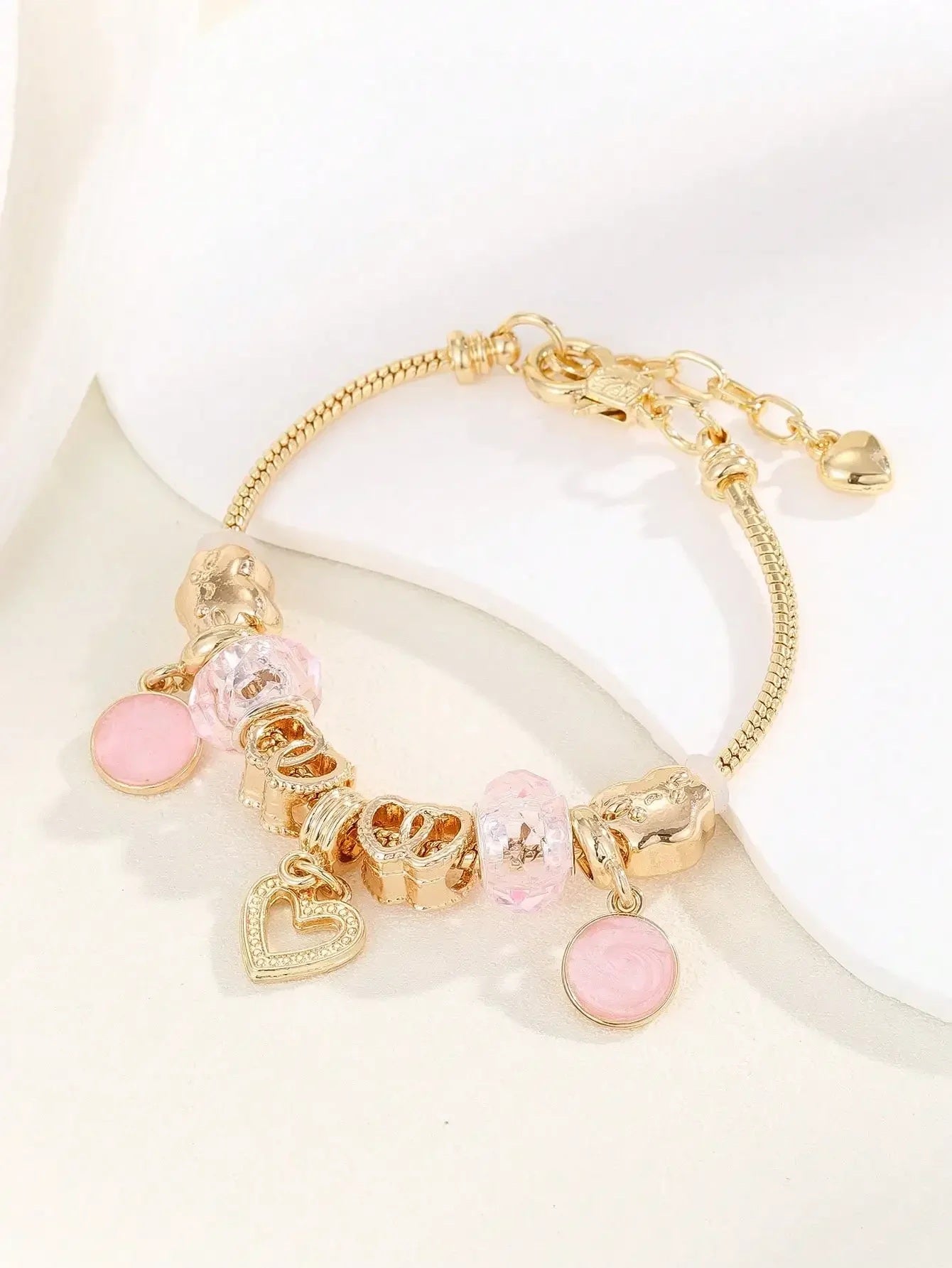 Rose Gold Stainless Steel Snake Chain Bracelet