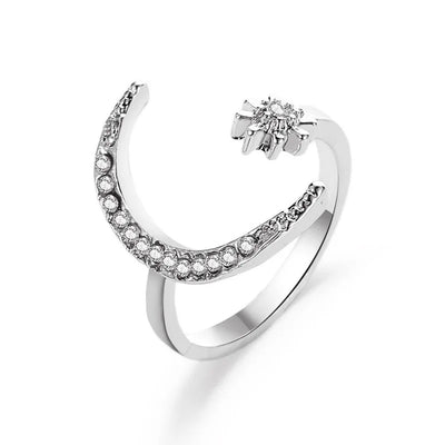Celestial Moon Ring