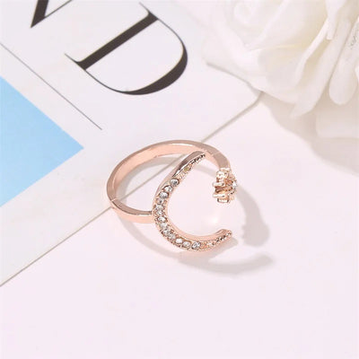 Celestial Moon Ring