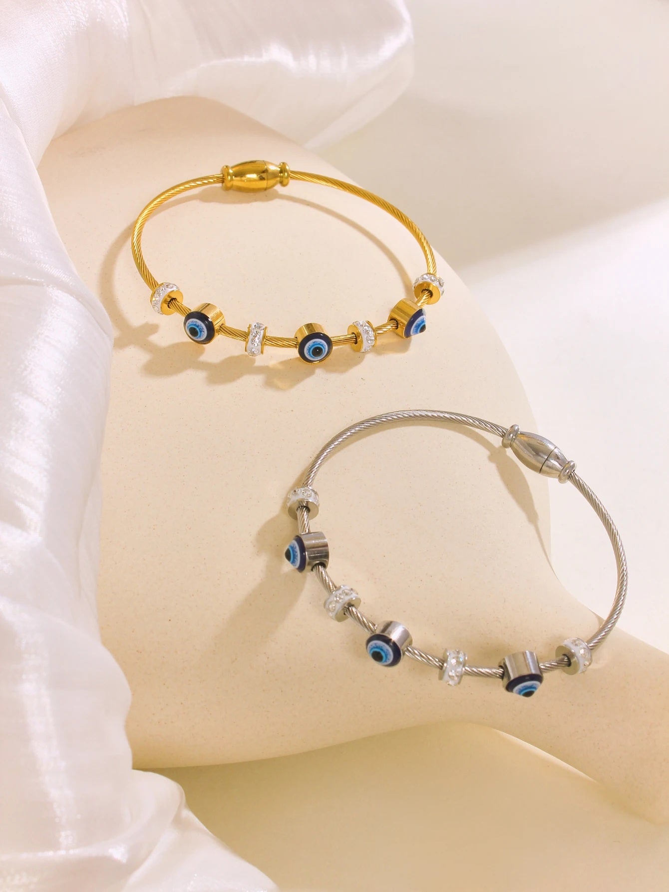 Pretty Evil Eye Bangle